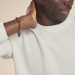 Histoire d'Or Bracelet Labhras Acier Blanc