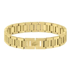 LACOSTE BIJOUX Bracelet Lacoste Metropole Acier Jaune