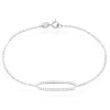 Histoire d'Or Bracelet Laïde Argent Blanc Oxyde De Zirconium