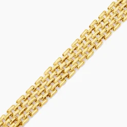 Histoire d'Or Bracelet Lady Code Acier Jaune