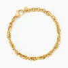 Bracelet Lady Code Acier Jaune-Histoire d'Or Best