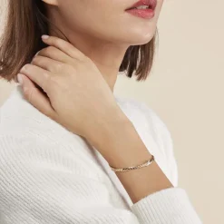 Bracelet Lamyae Plaqué Or Jaune Oxyde De Zirconium-Histoire d'Or Best