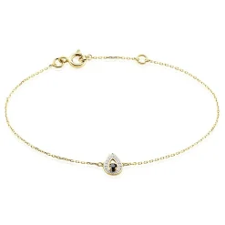 Histoire d'Or Bracelet Lareyna Or Bicolore Saphir