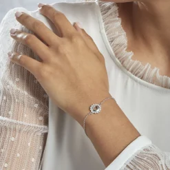 Histoire d'Or Bracelet Larry Argent Oxydes De Zirconium