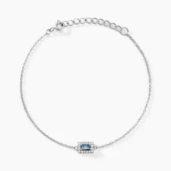 Bracelet Laurine Argent Blanc Oxyde De Zirconium-Histoire d'Or Discount