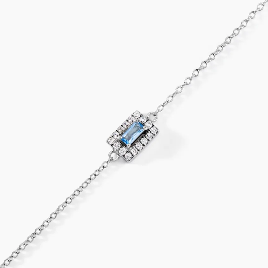 Bracelet Laurine Argent Blanc Oxyde De Zirconium-Histoire d'Or Discount