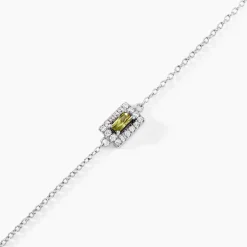 Histoire d'Or Bracelet Laurine Argent Blanc Oxyde De Zirconium