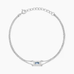 Bracelet Laurine Argent Blanc Oxyde De Zirconium-Histoire d'Or Outlet