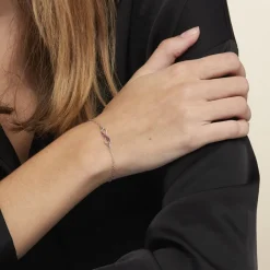 Histoire d'Or Bracelet Leevi Argent Blanc