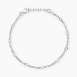 Bracelet Leodie Argent Blanc-Histoire d'Or Best