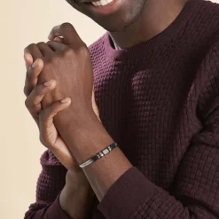 Histoire d'Or Bracelet Leonard Acier Bicolore