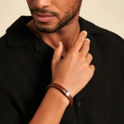 Histoire d'Or Bracelet Lex Acier Blanc