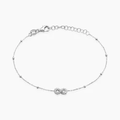 Histoire d'Or Bracelet Lizéa Argent Blanc