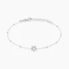 Histoire d'Or Bracelet Lizéa Argent Blanc
