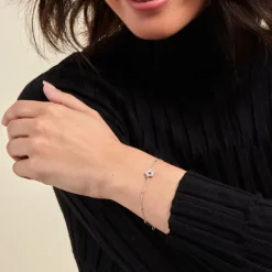 Histoire d'Or Bracelet Lizéa Argent Blanc