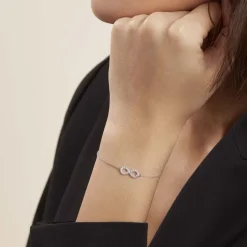 Bracelet Lou Argent Blanc Oxyde De Zirconium-Histoire d'Or Outlet