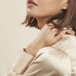 Bracelet Lou-anne Argent Blanc Oxydes De Zirconium-Histoire d'Or Hot