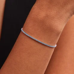 Histoire d'Or Bracelet Lou-anne Argent Blanc Oxyde De Zirconium