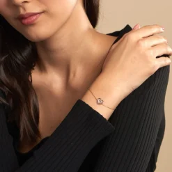 Bracelet Love Is In The Air Or Jaune Oxyde De Zirconium-Histoire d'Or Best