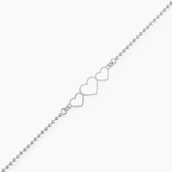 Bracelet Love Love Argent Blanc-Histoire d'Or Outlet