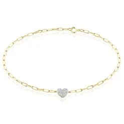 Histoire d'Or Bracelet Loved One Or Jaune Diamant