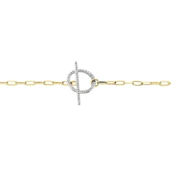 Histoire d'Or Bracelet Loved One Or Jaune Diamant