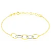Histoire d'Or Bracelet Lucette Or Bicolore