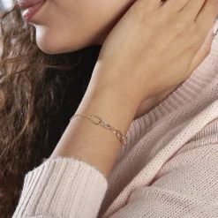 Histoire d'Or Bracelet Lucette Or Bicolore