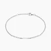 Histoire d'Or Bracelet Luciane Argent Blanc Oxyde De Zirconium