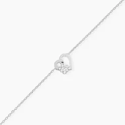 Bracelet Lucianna Argent Blanc Oxyde De Zirconium-Histoire d'Or Outlet