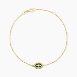 Histoire d'Or Bracelet Lueur Coloree Or Jaune