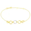 Bracelet Lutzele Or Bicolore Oxyde De Zirconium-Histoire d'Or Clearance