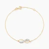 Histoire d'Or Bracelet Lyana Infini Diamante Or Jaune
