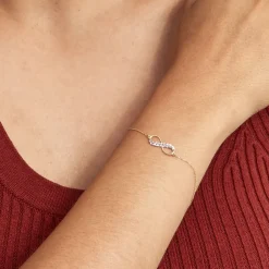 Histoire d'Or Bracelet Lyana Infini Diamante Or Jaune