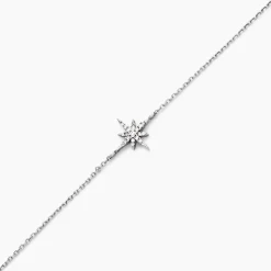 Bracelet Lysianne Argent Blanc Oxyde De Zirconium-Histoire d'Or Discount