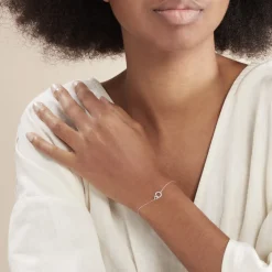 Histoire d'Or Bracelet Mahaut Or Blanc Diamant