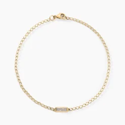 Bracelet Mahe Or Jaune Diamant-Histoire d'Or New