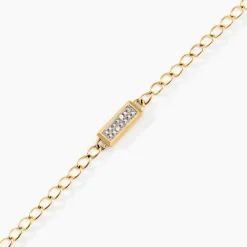 Bracelet Mahe Or Jaune Diamant-Histoire d'Or New