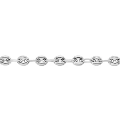 Histoire d'Or Bracelet Maille Argent Carrus