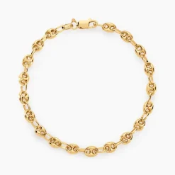 Histoire d'Or Bracelet Maille Dami Maille Grain De Café