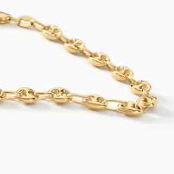 Histoire d'Or Bracelet Maille Dami Maille Grain De Cafe
