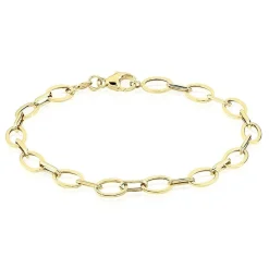 Histoire d'Or Bracelet Maille Or Jaune Crepinia
