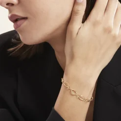 Bracelet Maille Or Jaune Merianne-Histoire d'Or Online