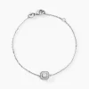 Bracelet Majesty Argent Blanc Oxyde De Zirconium-Histoire d'Or Discount