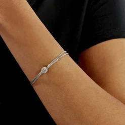 Bracelet Makana Argent Blanc-Histoire d'Or