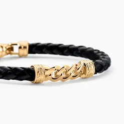 Histoire d'Or Bracelet Mani Plaque Or Doré