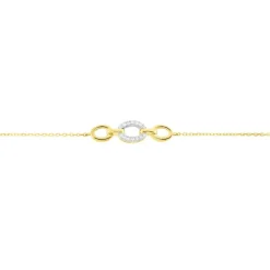 Bracelet Margane Or Jaune Diamant-Histoire d'Or Hot