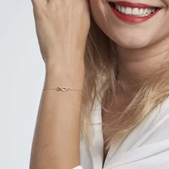 Bracelet Margane Or Jaune Diamant-Histoire d'Or Hot