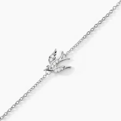 Histoire d'Or Bracelet Marilla Argent Blanc Oxyde De Zirconium