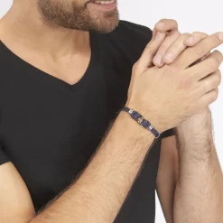 Bracelet Mariska Acier Bicolore-JOURDAN